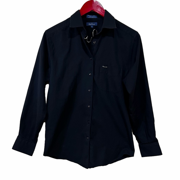 Faconnable Other - Faconnable Men's Black long sleeve Dress Shirt
